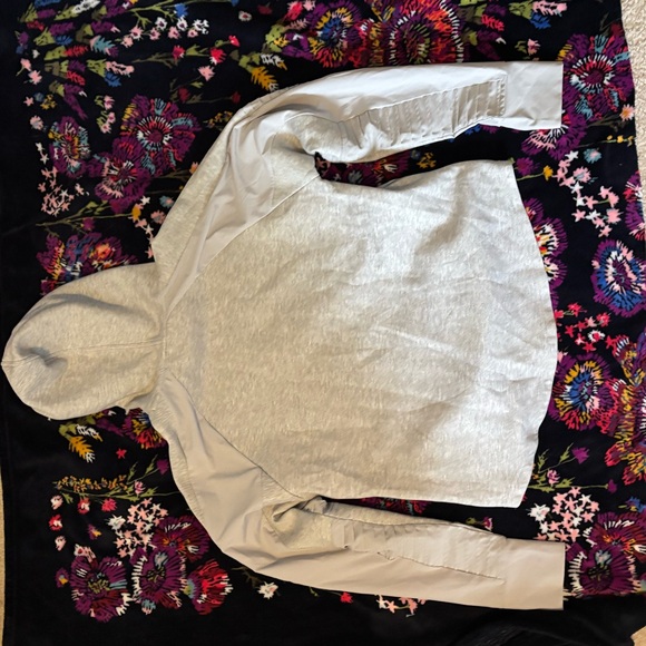 Grey Puma Cropped Sweatshirt - Picture 2 of 3